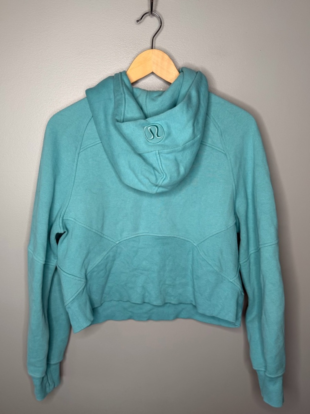 Lululemon Scuba Oversized Half-Zip Hoodie Tidal Teal - Picture 3 of 9